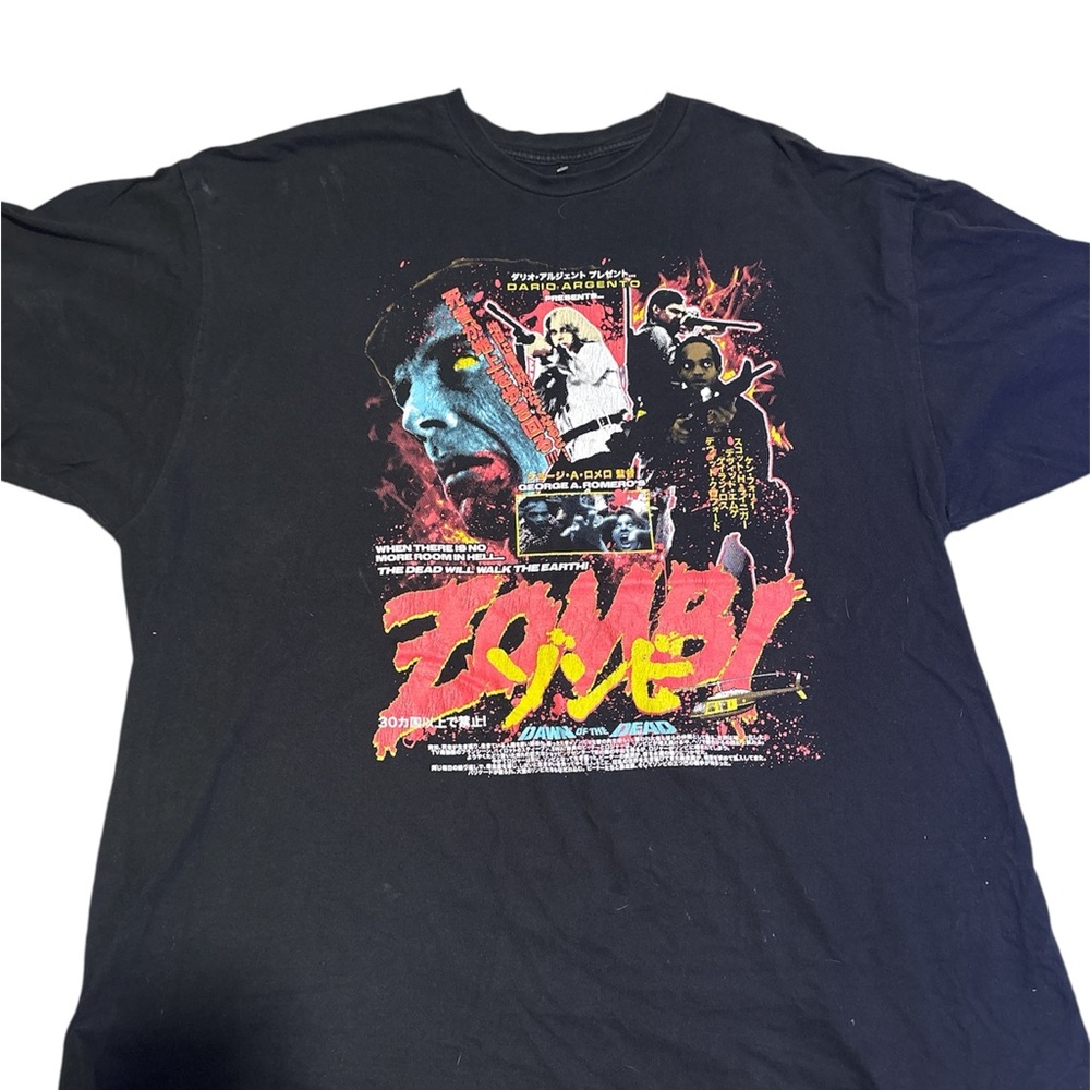 Dawn Of The Dead Zombie Japanese tee